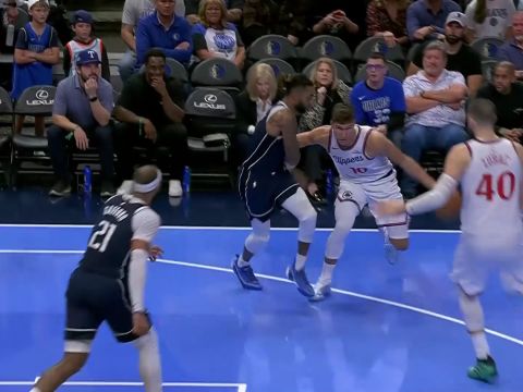 马绍尔vs快船集锦 内外开花拿下28+8倾尽所有