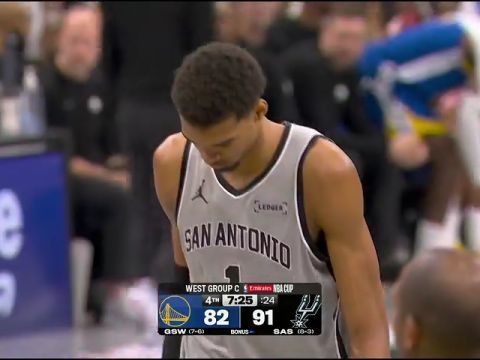 勇士vs马刺第4节中文解说回放