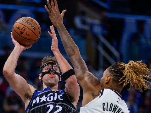 篮网98-105魔术 瓦格纳关键时刻顶住压力助队取胜