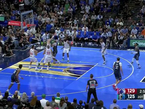 NBA杯小组赛西部B组：快船vs独行侠加时2中文解说回放