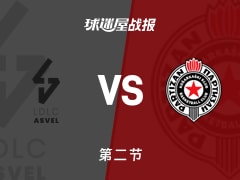 里昂维勒班vs贝尔格莱德游击：半场结束，里昂维勒班42-36贝尔格莱德游击，塞尔贾斯得到12分