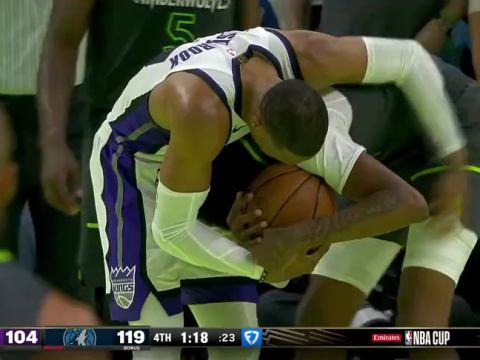 拉文vs森林狼集锦 全场拿下25分6助攻全面表现难救主