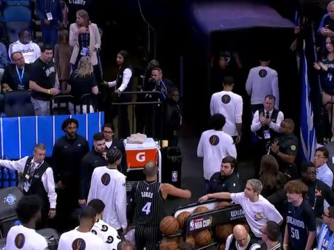 篮网vs魔术英文原声全场回放