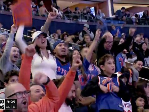 NBA杯小组赛东部C组：热火vs尼克斯第4节英文原声回放