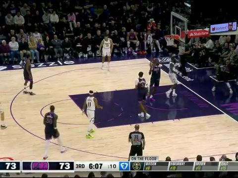 掘金vs森林狼第3节英文原声回放