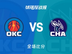 NBA常规赛：雷霆以109-96战胜黄蜂，亚历山大33+4+7