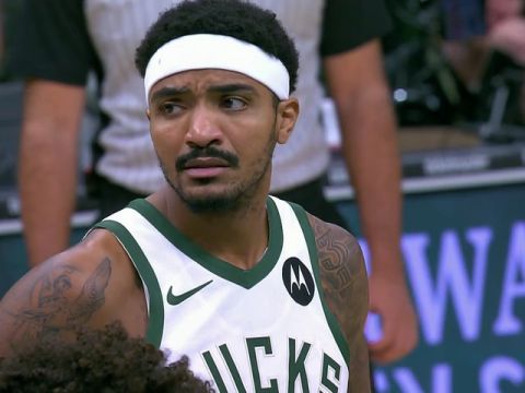 NBA常规赛：湖人vs雄鹿第1节英文原声回放