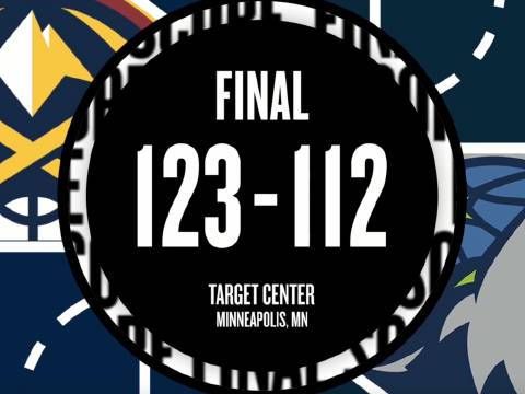 [微博全场集锦]🏀掘金擒森林狼7连胜 约基奇27+12+11 小哈达威23分 华子26+8+6