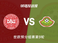 【世欧预】丹麦vs白俄罗斯比赛结果：丹麦(2-2)白俄罗斯比分战报(2025年11月16日)