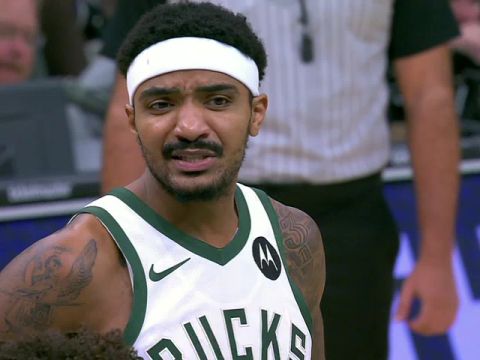 NBA常规赛：湖人vs雄鹿第1节中文解说回放