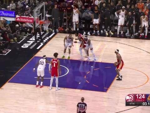 [微博全场集锦]🏀老鹰22分逆转太阳迎5连胜！约翰逊25+10+7 狄龙34+6