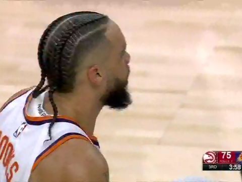 NBA常规赛：老鹰vs太阳第3节中文解说回放