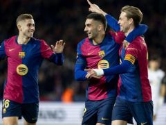 欧冠巴塞罗那阵容名单详情一览，莱万，亚马尔领衔