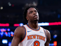 Shams：尼克斯球员阿努诺比确诊左腿筋拉伤，将缺席两周