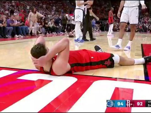 魔术vs火箭第4节英文原声回放