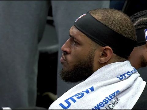 NBA常规赛：开拓者vs独行侠第4节英文原声回放