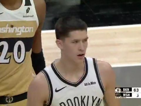 NBA常规赛：篮网vs奇才英文原声全场回放