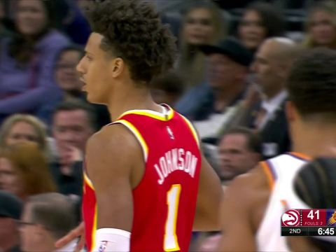 老鹰124-122太阳 老鹰三人得分25+客场末节逆转太阳