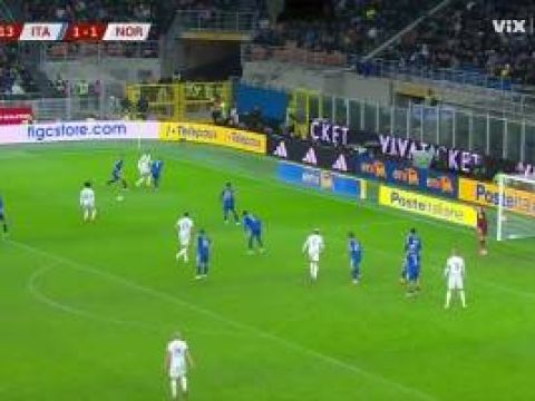 [进球视频]曼城连线！鲍勃送助攻，哈兰德凌空抽射破门反超意大利