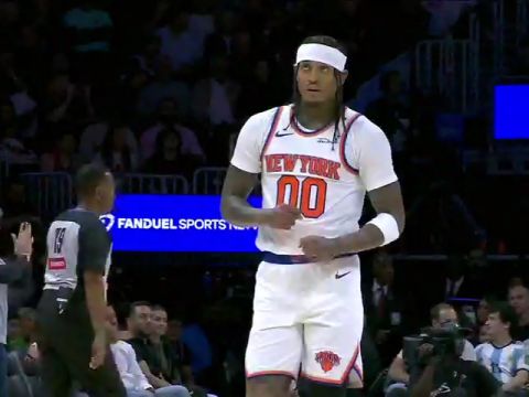 NBA常规赛：尼克斯vs热火第2节中文解说回放