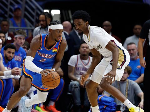 雷霆126-109鹈鹕 亚历山大23分8助攻三节轻松打卡雷霆豪取六连胜