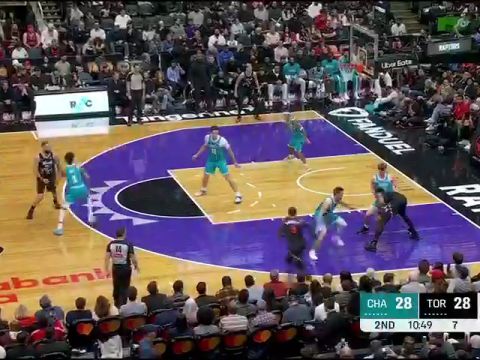 黄蜂vs猛龙第2节中文解说回放