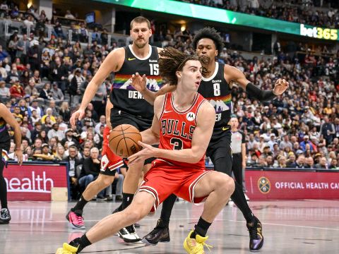 吉迪vs掘金集锦 全场拿下21+14+6投篮12中8带领公牛结束连败