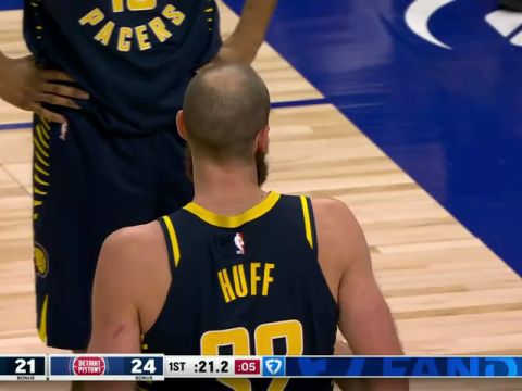 步行者vs活塞第1节中文解说回放