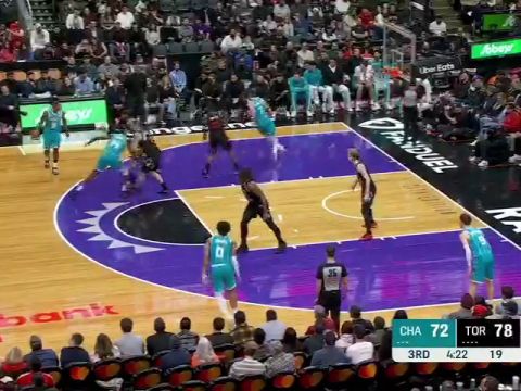 黄蜂vs猛龙英文原声全场回放