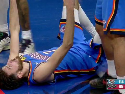 NBA常规赛：雷霆vs鹈鹕第4节中文解说回放