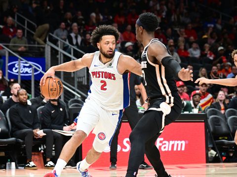 活塞120-112老鹰 坎宁安25+10活塞五人上双击败老鹰迎11连胜