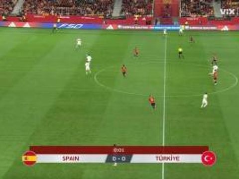 [世预赛全场集锦]世预赛-奥尔莫破门 西班牙2-2土耳其直通世界杯