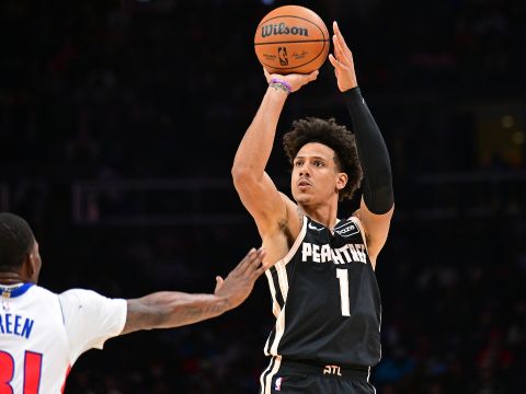 约翰逊vs活塞集锦 全场25+8+9+3断贡献全能表现