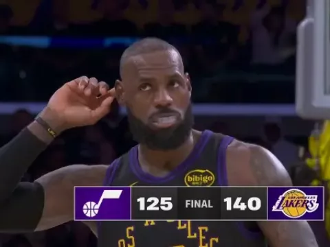 【全场回放】 湖人vs爵士