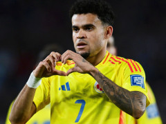 未来可期！迪亚斯国家队队史射手榜升至第四名