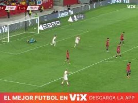 [进球视频]厄兹詹贴地斩破门，土耳其2-1反超西班牙！