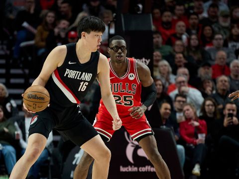 公牛vs开拓者精华回放 武切维奇三分绝杀送开拓者四连败