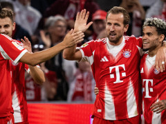 德转统计了近5年五大联赛场均进球榜，其中拜仁以2.86球的成绩位居排行榜第一