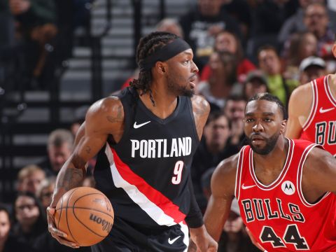 格兰特vs公牛集锦 全场最高33+9难挽颓势