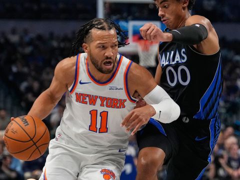 布伦森vs独行侠集锦 全场28分5助关键罚球守住胜利