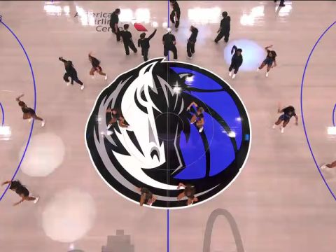 NBA常规赛：尼克斯vs独行侠英文原声全场回放