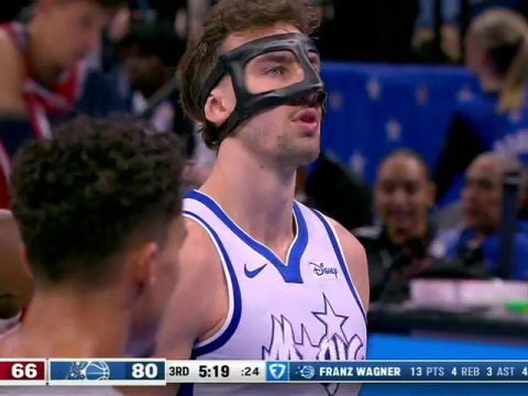 NBA常规赛：快船vs魔术第3节中文解说回放