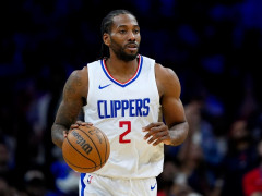 快船记者：伦纳德的脚踝伤势还没有痊愈，目前仍未参与对抗性训练