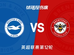 【英超】布莱顿vs布伦特福德伤病名单最新(2025年11月22日)