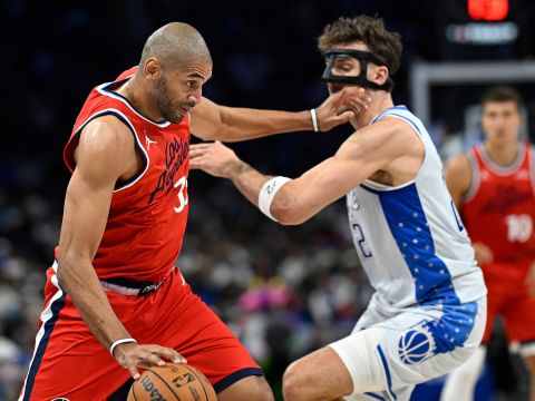 快船vs魔术精华回放 哈登空砍31分魔术大胜送快船三连败