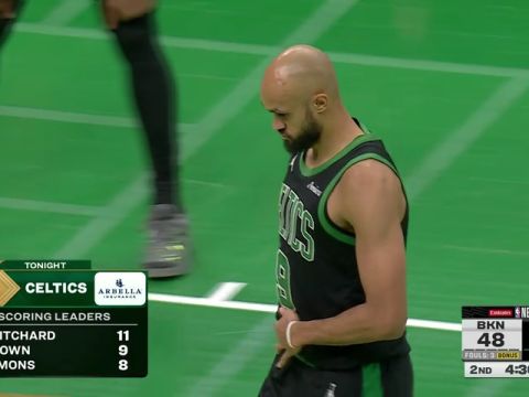 篮网vs凯尔特人第2节中文解说回放