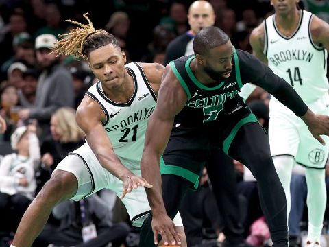 篮网113-105凯尔特人 波特33+8力压布朗26+8篮网终结绿军三连胜