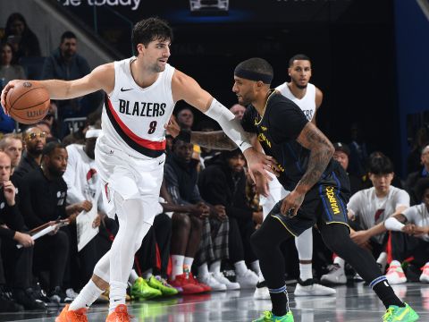 阿夫迪亚vs勇士集锦 全场26+6+13攻传两端皆有建树