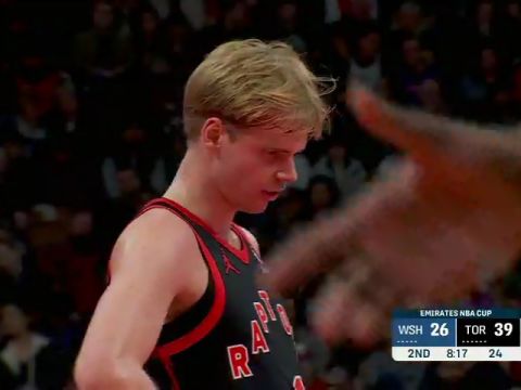 NBA杯小组赛东部A组：奇才vs猛龙第2节中文解说回放