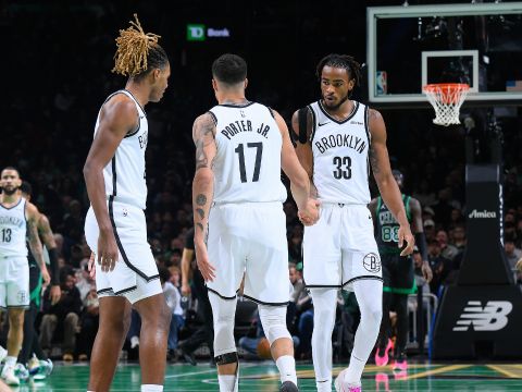 篮网vs凯尔特人精华回放 波特33+8力压布朗26+8篮网终结绿军三连胜